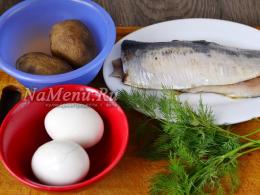 Carne tritata di aringhe con patate Come cucinare la carne tritata con patate e spratto